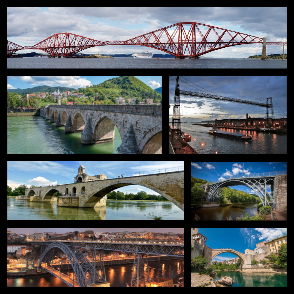 European bridges part of the UNESCO World Heritage List